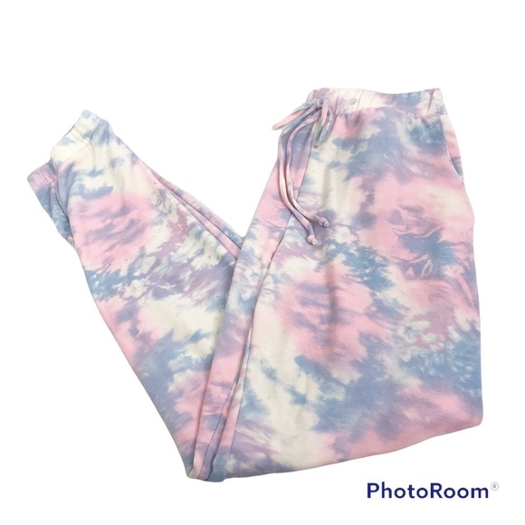 Le Lis tie dye super soft colorful jogger pants size S nwt - Picture 3 of 7
